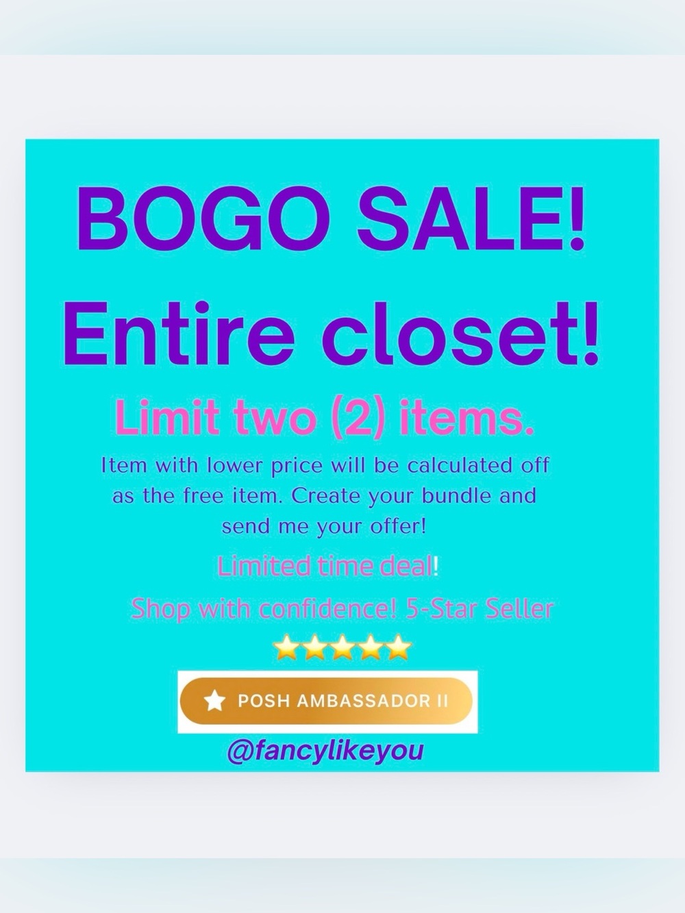 ‼️BOGO SALE‼️